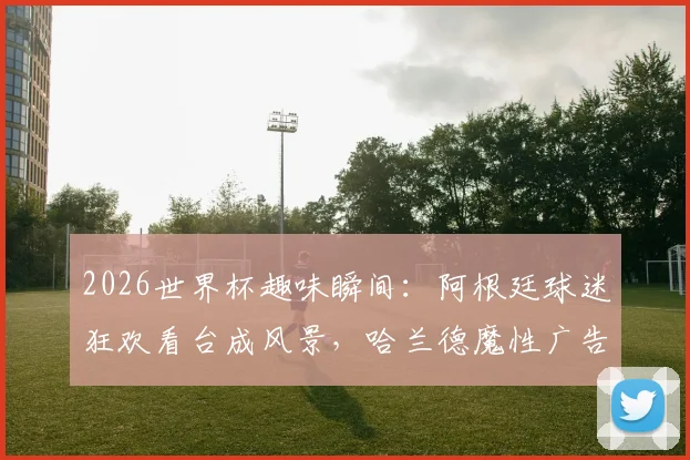 2026世界杯趣味瞬间：阿根廷球迷狂欢看台成风景，哈兰德魔性广告引热议